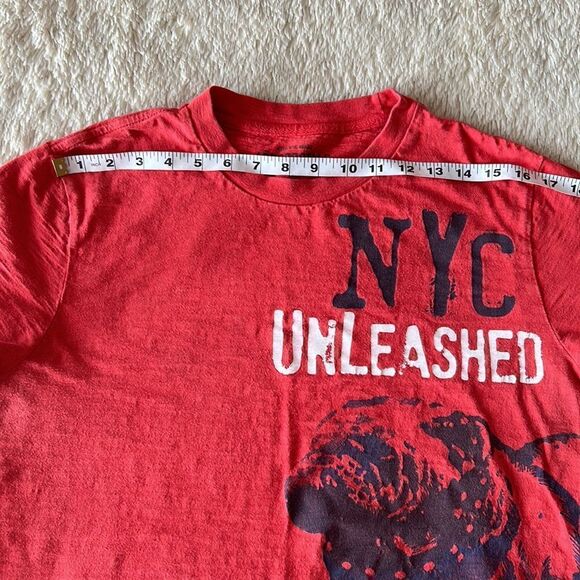 Aeropostale Short sleeve shirt red size Large - Picture 13 of 16